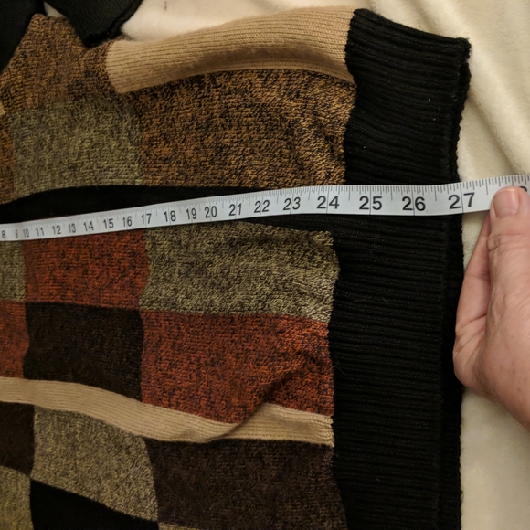 80's Cellini Collexione Sweater Geometric - Picture 4 of 4